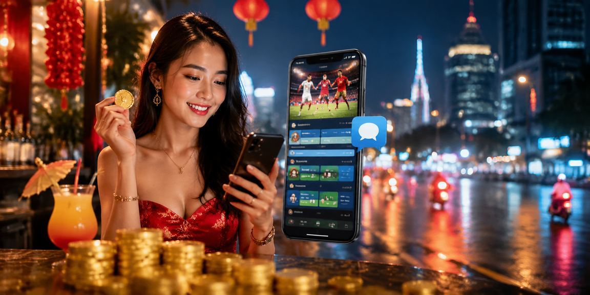 Người chơi kiểm tra giải thưởng trên thiết bị di động tại TP HCM